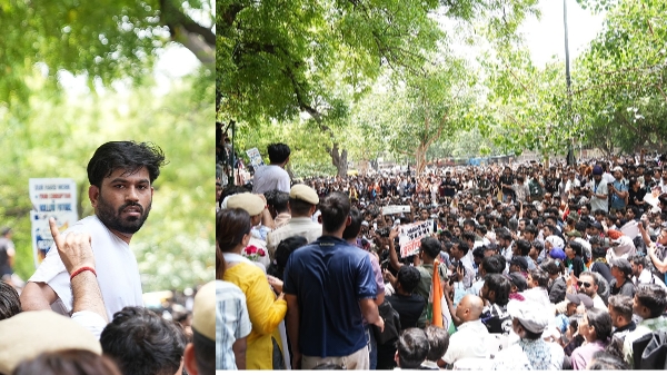 'कॉकरोच' के नाम से उभरा युवाओं का आक्रोश, जंतर-मंतर पर सरकार को सात दिन की चुनौती