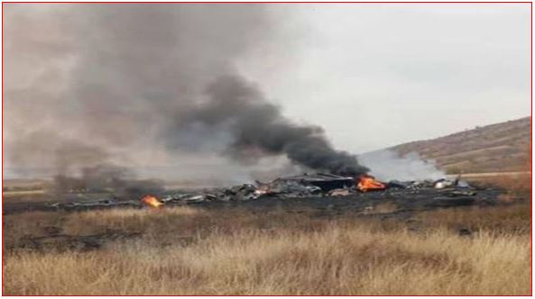 तुर्की सेना का C-130 विमान जॉर्जिया में क्रैश, अज़रबैजान से उड़ान भरने के बाद हुआ हादसा: चालक दल के हताहत होने की आशंका